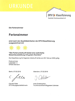 urkunde zimmer